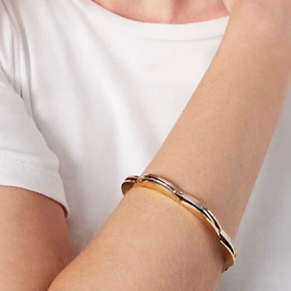 NWT Kate Spade Slender Scallops Bangle Set - Picture 5 of 7